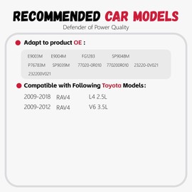 E9003M E9004M FG1283 SP9048M /Fuel pump Assembly/Compatible with T-oyota RAV4 V6 3.5L ; L4 2.5L 2009-2018 /Replaces with 770200R020