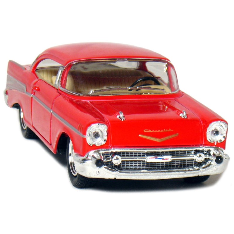 5 1957 Chevy Bel Air Coupe 1:40 Scale (Red) by