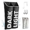 DONAQ Hanging Laundry Hamper Bag XL, Space Saving over the