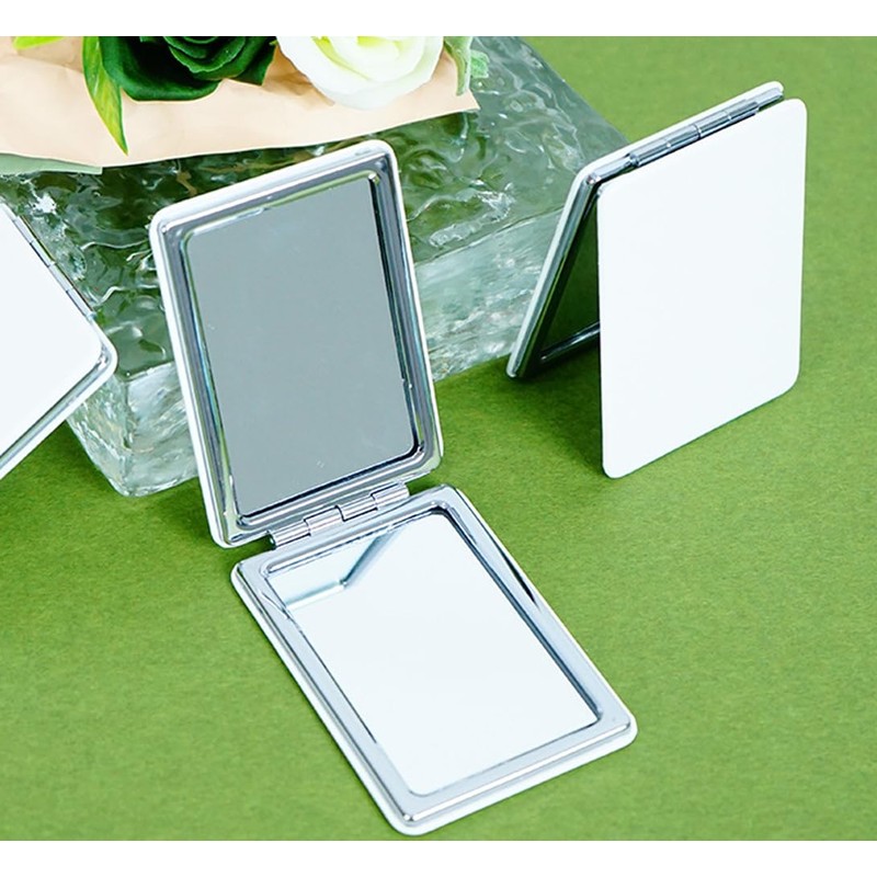 losensild Pocket Mirror, Small Compact Mirror Travel Makeup, 1X/3X Pocket