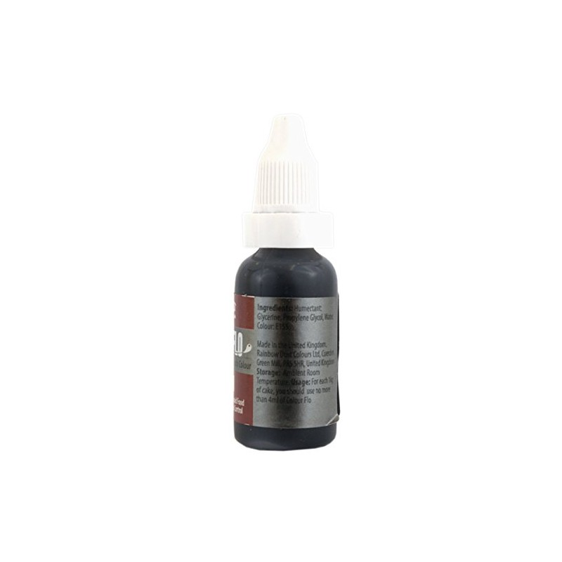 Rainbow Dust ColourFlo Airbrush Ready Food Colouring - Brown