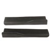2PCs Rear Side Skirt Winglet Carbon Fiber Style Universal Car