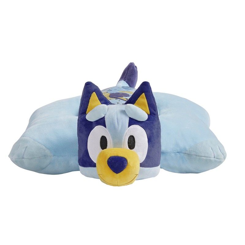 Pillow Pets 16 inch Bluey Sleep Time Light, Stuffed Animal