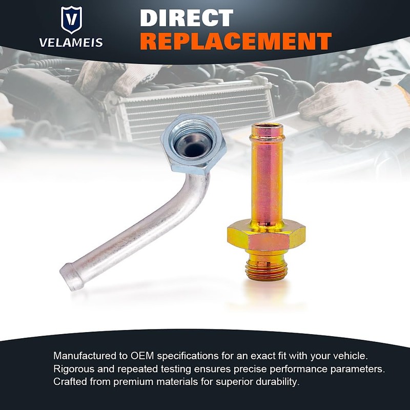 V VELAMEIS Automatic Transmission Engine Coolant Radiator Line Quick Connector