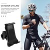 ULTECHNOVO Bike Phone Holder, Universal Motorcycle Phone Mount with 360