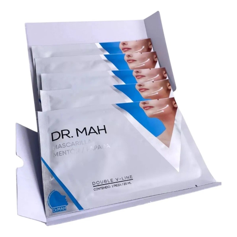 Mascarilla Mentonera De Papada Reafirmante Dr Mah 5x Piezas