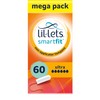 Lil-Lets Non-Applicator Ultra Tampons X 60 | 6 Packs of