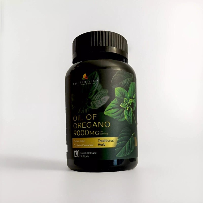 Nutrimivida Aceite De Oregano Softgels 9000mg Immune Support, El Mas