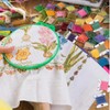 Anicy Pack of 200 Embroidery Thread Storage - Plastic Silk