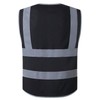 UNINOVA High Visibility Safety Vest - Multi Pockets Reflective Mesh