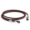 GAWK Eyewear 100% Genuine Leather Glasses Cord Spectacle Lanyard (Brown)