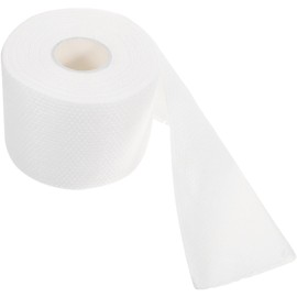 FOMIYES Face Towel 1 Roll Facial Cotton Tissue Cotton Wipes Disposable Cleaning with Drawstring Bag Drying Face Wipes Washcloths Makeup Facial Soft Cloth Face Towel for Drying Face