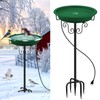 Lovppy Heated Bird Bath, 100W Thermostatically Controlled Heated Bird Baths