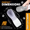 AIBULO 2 Pack Portable Dog Water Bottle 350ml | Leak-Proof