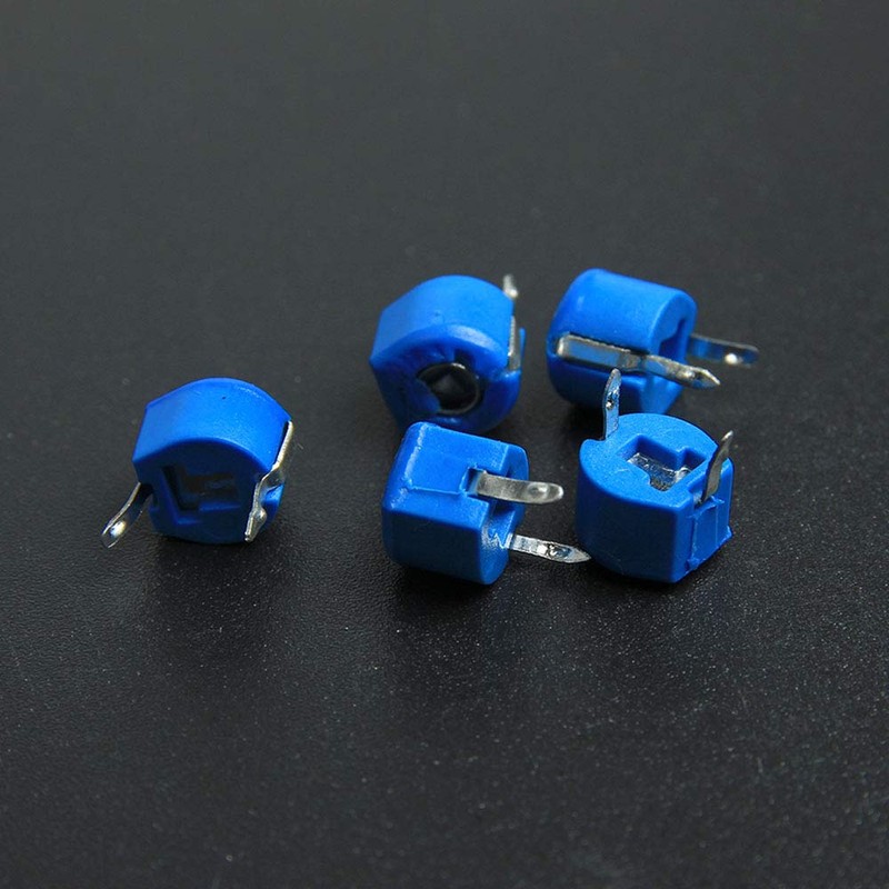 Acxico 45 pcs 9 Values Trimmer Capacitor Kit Assorted Adjustable