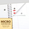 SUNEE Spiral Notebook, 1-Subject, College Ruled Paper, 8" x 10-1/2",