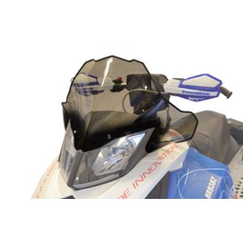 PowerMadd 13422 Cobra Tinted 15" Mid Windshield (Black Graphics)