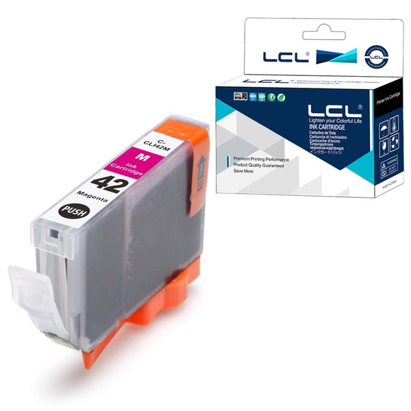 LCL Compatible Ink Cartridge Replacement for Canon CLI42 CLI-42 M