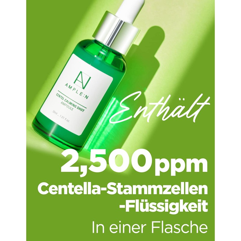 CORÉANA AMPLE:N Centel Soothing Syringe Ampoule - Soothing Face Serum