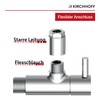 Kirchhoff Design Universal Angle Valve with Quick Release Angle Control