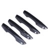 8pcs Smart Exterior Door Handle Cover Trim Carbon Fiber Style