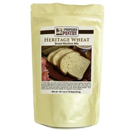 The Prepared Pantry Heritage Wheat Bread Mix; Single Pack; For Bread Machine or Oven
