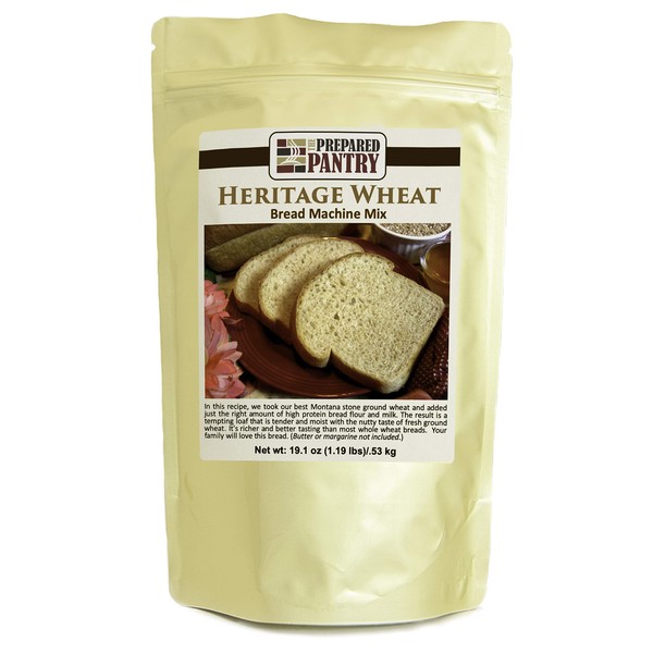 The Prepared Pantry Heritage Wheat Bread Mix; Single Pack; For