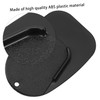 FELTECHELECTR Motorcycle Kickstand Extension Pad Durable Non Slip Foot Peg