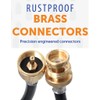 Flame King 8-Ft Propane Hose Adapter Extension to Connect Appliances