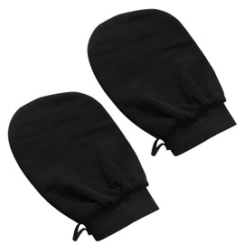 tiyiyok Professioneller Körperpeeling-Handschuh, Set mit 2 Stück, Körperpeeling mit Duschschaum, entfernt abgestorbene Zellen, stimuliert Zellerneuerung, für alle Hauttypen