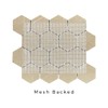 Tenedos HTC163 Green Emerald Hexagon Porcelain Mosaic Tile – Vibrant