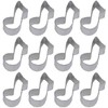 1 Dozen/12 Count Mini Music Note 1.75 Inch Cookie Cutters
