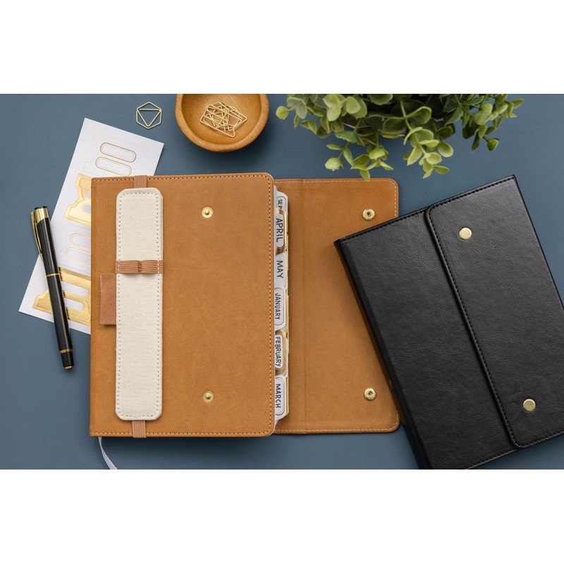 AMERICAN CRAFTS Point Planner SNAP Brown, Dot Grid-120 Sheets