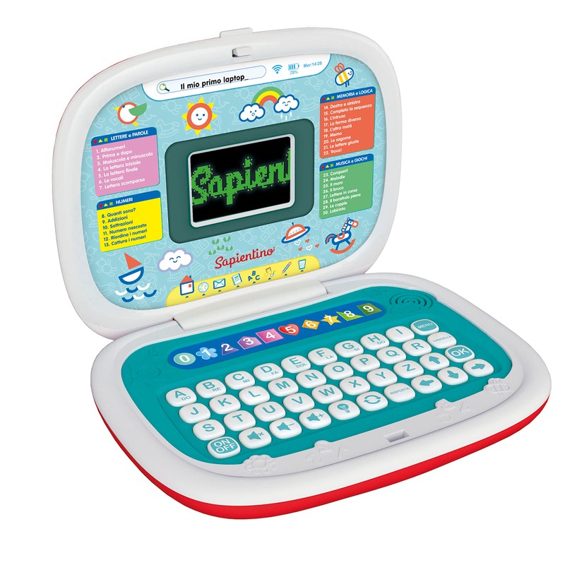Clementoni - 17679 - Sapientino - My First Laptop, Interactive