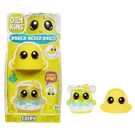 DohKins Fairy Single Pack Character - Includes 1 DohKins Character, Collect All 6, Dough Never Dries, No Gluten, Suitable for Collectors & Kids Ages 2-5 Years