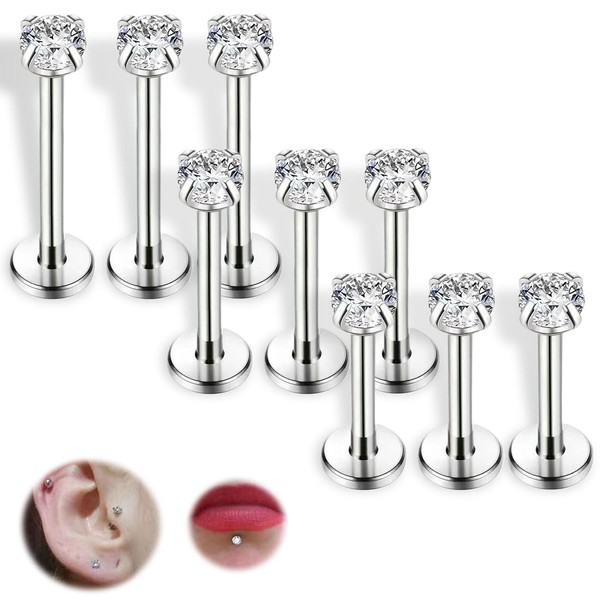 COYUN Helix Piercings Surgical Steel Piercing Ear Conch Piercing Nose
