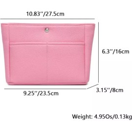 YONEBN 방수 보관 가방 경량 대용량 나일론 내부 핸드백 정리함 [Nylon/Navy Blue] YONEBN Waterproof Storage Bag Lightweight Large Capacity Nylon Inner Handbag Organizer [Nylon/Navy Blue]