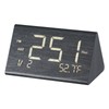 VEVOR Digital Alarm Clock, Wooden Desk Clock with Dual Alarm,