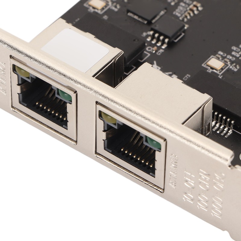 PCIe 2.5G Network Card Dual Port RTL8125B 2500M 1000M Computer