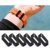 BISONSTRAP Watch Bands Keepers, 6PCS Silicone Watch Straps Replacement Loops,