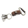 Olive-G Dice American Retro Style Keychain Keychain (Dark Brown)