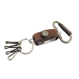 Olive-G Dice American Retro Style Keychain Keychain (Dark Brown)