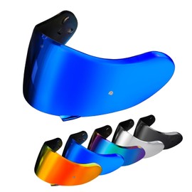 PSLER Helmet Visor for Neotec 2- Tinted Visor for Shoei Neotec 2 CNS-3 Motorbike UV Protection Face Shield Replacement Accessories(Deep Blue)