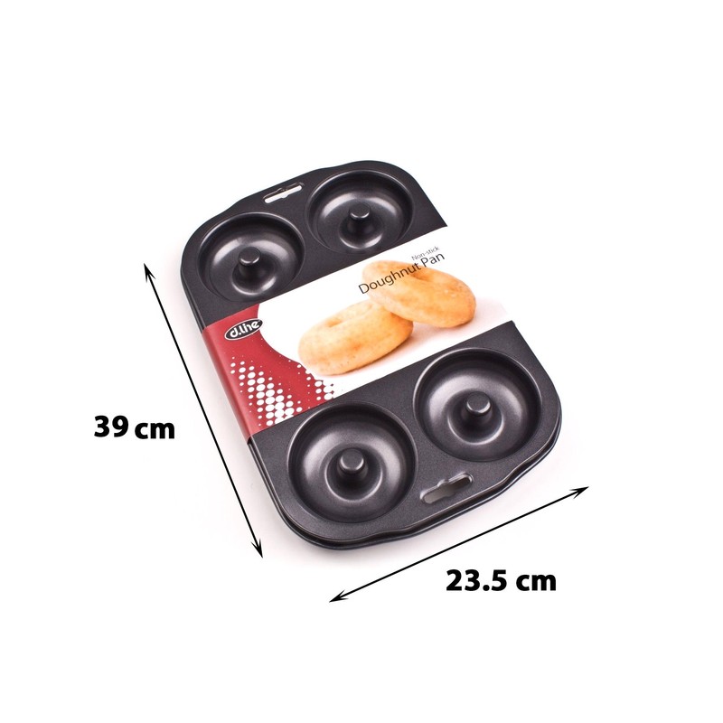 D.Line 6 Cup Doughnut Pan, Black