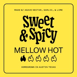 Yellowbird® Classic Blue Agave Sriracha 9.8 oz. Pantry Size (Mellow Hot | 1 Bottle | Made in Texas)