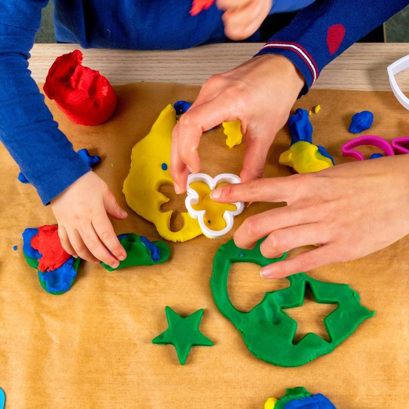 STAEDTLER 813 SLE ST Noris Junior Play Clay Basic Colours,