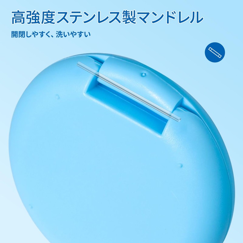 Annhua Thin Magnetic Orthopedic Case Retainer Holder Portable Denture Carry