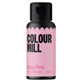 Colour Mill Aqua Blend Water-Based Food Coloring, 20 Milliliters Baby Pink