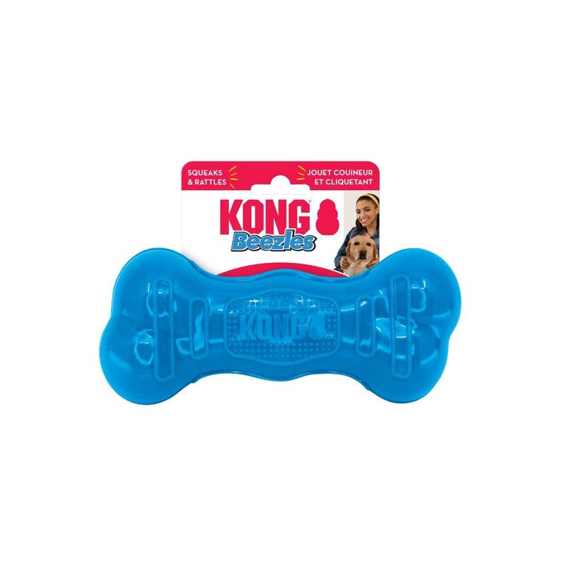 KONG Beezles Bone Assorted Dog Toy Large
