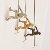 Global Views ~ Climbing Woman-Wall Mounted-Bronze Home Décor, Multi